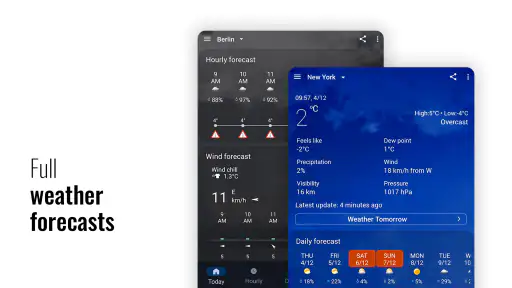 Sense Flip Ur & Vejr screenshot