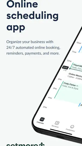 Setmore Appointment Scheduling screenshot