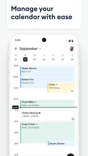 Setmore Appointment Scheduling screenshot