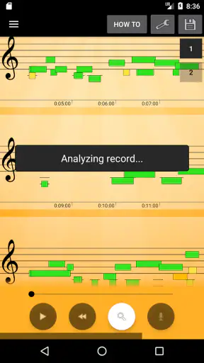 Sheet Music & Note Recognition screenshot