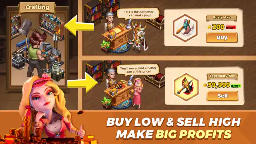 Shop Legends: Tycoon RPG screenshot