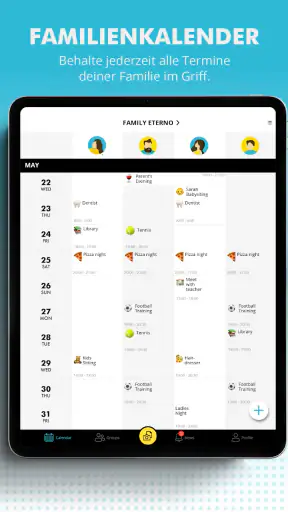 SHUBiDU- Dein Familienkalender screenshot