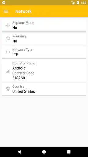 SIM Card Info screenshot