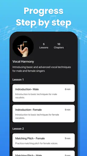 Singing Lessons: Learn to Sing screenshot