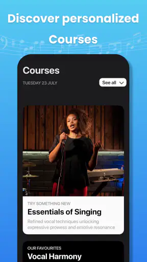 Singing Lessons: Learn to Sing screenshot