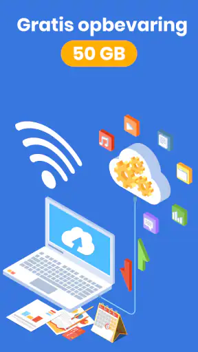 Sky opbevaring app screenshot