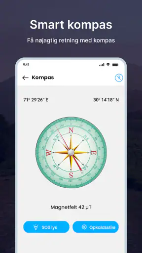 Smart kompas: Digitalt kompas screenshot