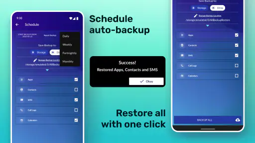 SMS Backup & Restore screenshot