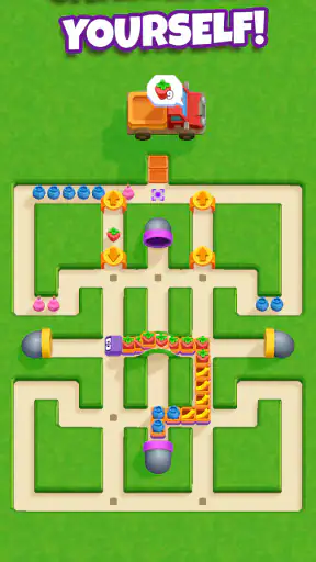 Snacky Dash: Food Maze Puzzle screenshot