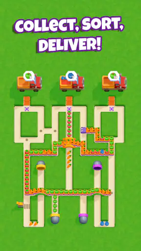 Snacky Dash: Food Maze Puzzle screenshot