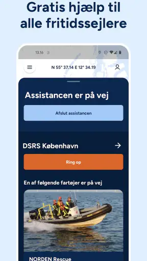 Søassistancen screenshot