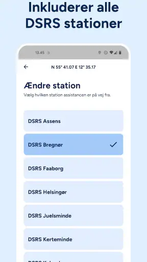 Søassistancen screenshot