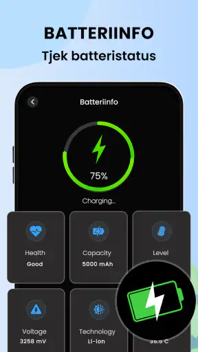 Softwareopdatering:Opdater app screenshot
