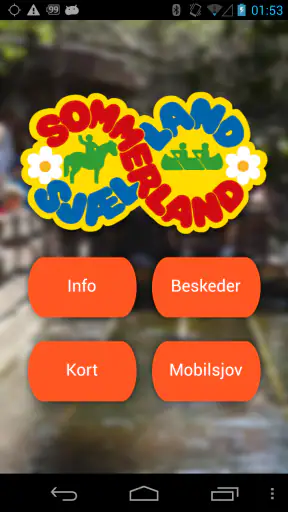 Sommerland Sjælland App screenshot
