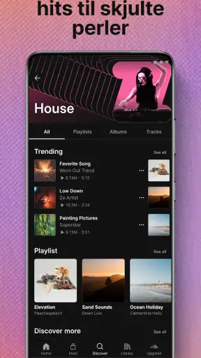 SoundCloud - Musik og Lyd screenshot