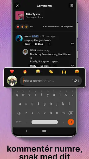 SoundCloud - Musik og Lyd screenshot