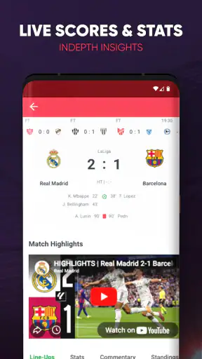 SportyTV: Live Scores & News screenshot