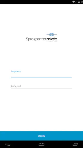 Sprogcenter Midt screenshot