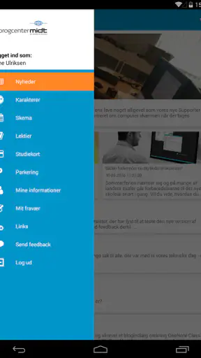 Sprogcenter Midt screenshot
