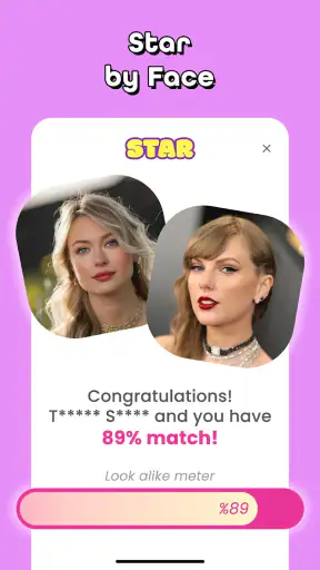 Star by Face·Celeb Look Alike screenshot