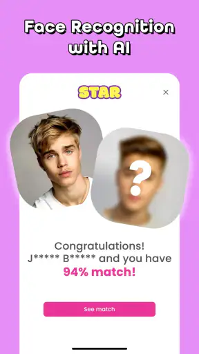 Star by Face·Celeb Look Alike screenshot