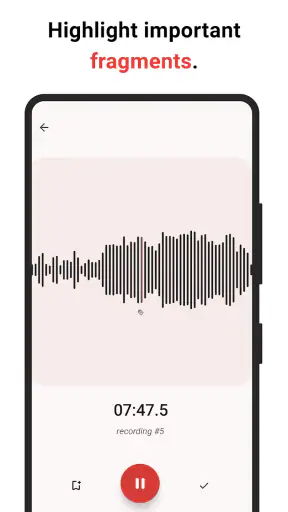 Stemme Optager screenshot