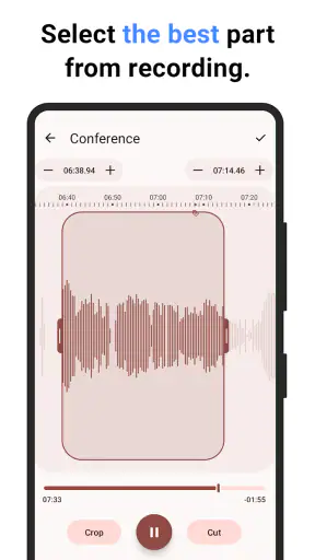 Stemme Optager screenshot