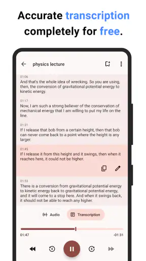 Stemme Optager screenshot
