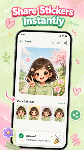 Sticker Maker & Funny Emoji screenshot