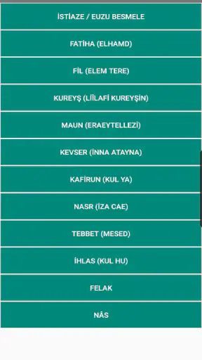 Sure Dua Öğretici Ezberletici screenshot