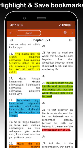 Swahili Bible: Biblia Takatifu screenshot
