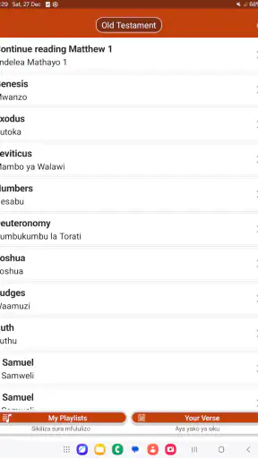 Swahili Bible: Biblia Takatifu screenshot