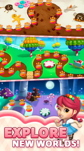 Sweet Road : Lollipop Match 3 screenshot