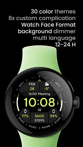 TACT TWO: Watch face screenshot