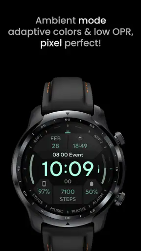 TACT TWO: Watch face screenshot