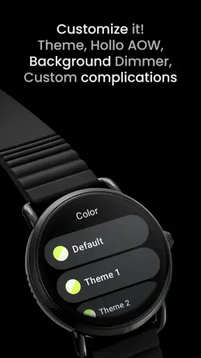 TACT TWO: Watch face screenshot