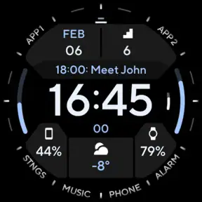 TACT TWO: Watch face screenshot