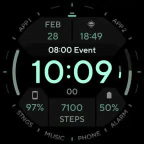 TACT TWO: Watch face screenshot