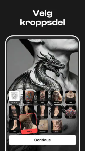 Tattooist: Tatoveringsdesign screenshot