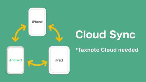 Taxnote Accounting Bookkeeping screenshot
