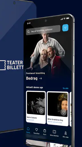 Teaterbilletter screenshot