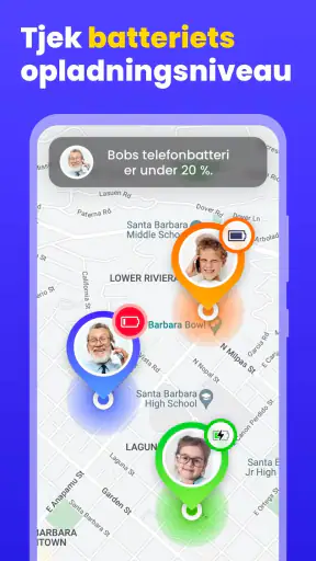 Telefonsporer screenshot