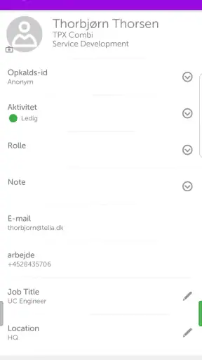 Telia Touchpoint Experience screenshot