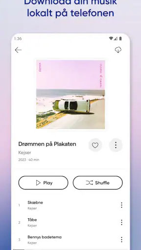 TELMORE Musik screenshot