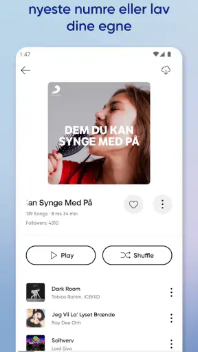 TELMORE Musik screenshot