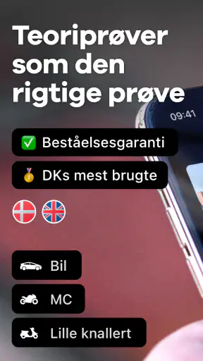 Teorikortet: Bestå teoriprøven screenshot