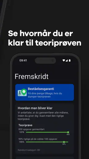 Teorikortet: Bestå teoriprøven screenshot