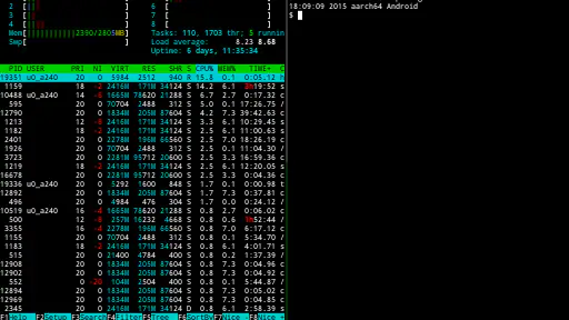 Termux screenshot