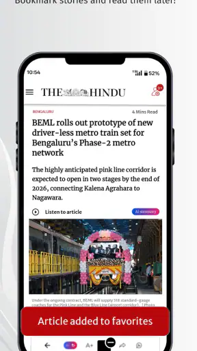 The Hindu: India & World News screenshot