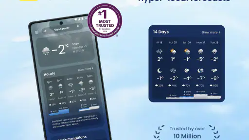 The Weather Network screenshot